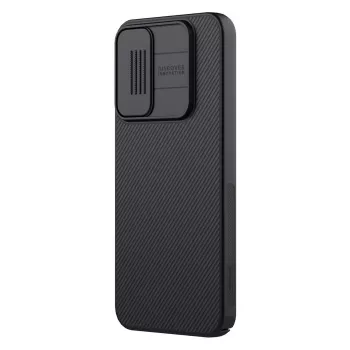 Apsauginis kietas dėklas Nillkin CamShield, skirtas Samsung Galaxy A15 5G – juodas