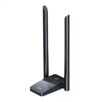 „WiFi“ adapteris „Baseus FastJoy 1800Mbps“ juodas – dviejų dažnių juostų USB tinklo adapteris
