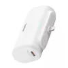 Išorinė baterija OS-Baseus Compact IP 5000 mAh 20 W (balta)