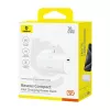 Išorinė baterija OS-Baseus Compact IP 5000 mAh 20 W (balta)