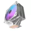 Darkflash Z4 Pro Mist White oro aušintuvas — 120 mm ventiliatorius, hidraulinis guolis, 200 W TDP, palaiko AM5/AM4/LGA1700/1200/115x