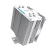 Darkflash Z4 Pro Mist White oro aušintuvas — 120 mm ventiliatorius, hidraulinis guolis, 200 W TDP, palaiko AM5/AM4/LGA1700/1200/115x