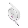 USB-C įkrovimo laidas Baseus P10364500213-Z2 — 100 W, USB-C į USB-C, baltas