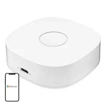 Išmaniojo namų tinklų sietuvas HEIMAN WS2GW-R, WiFi belaidis ryšys, modelis WS2GW-R