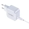 USB-C maitinimo įkroviklis CHOETECH PD8007 45W EU baltas – USB‑C PD 45W