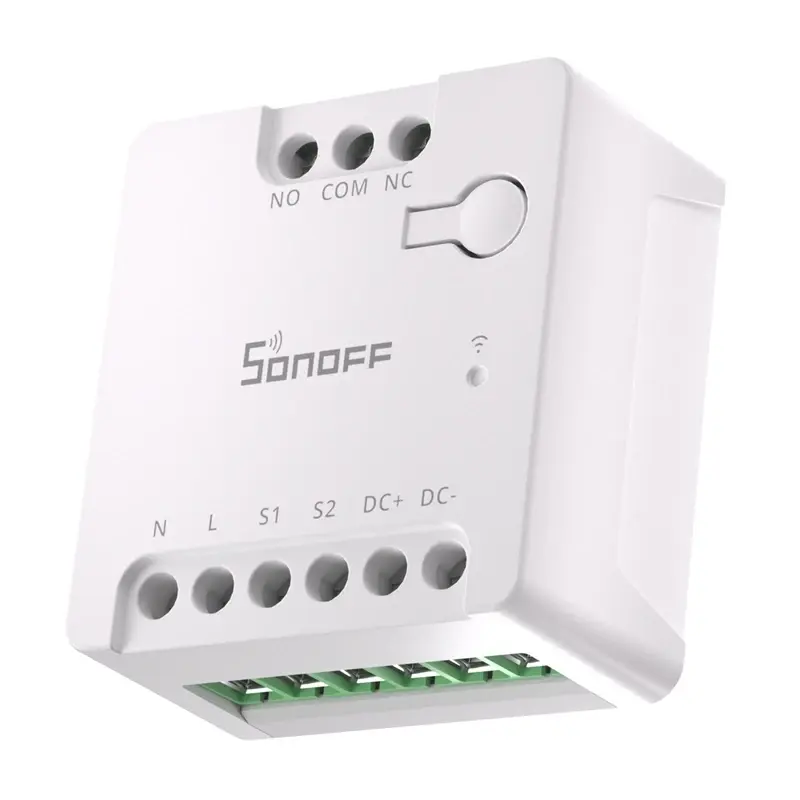 Išmanusis WiFi jungiklis Sonoff MINI-D AC/DC 12–48V sausasis kontaktas