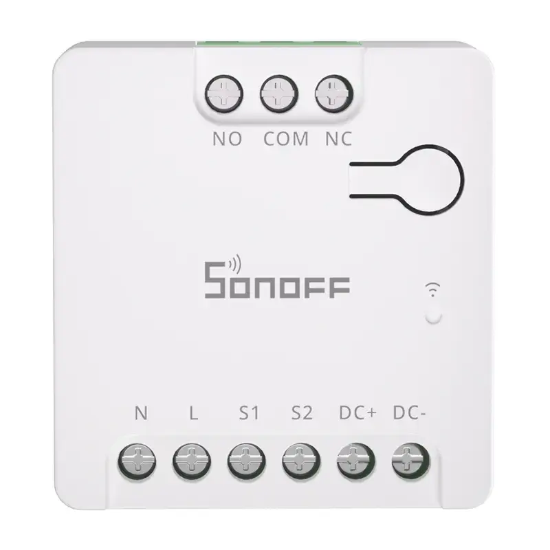 Išmanusis WiFi jungiklis Sonoff MINI-D AC/DC 12–48V sausasis kontaktas