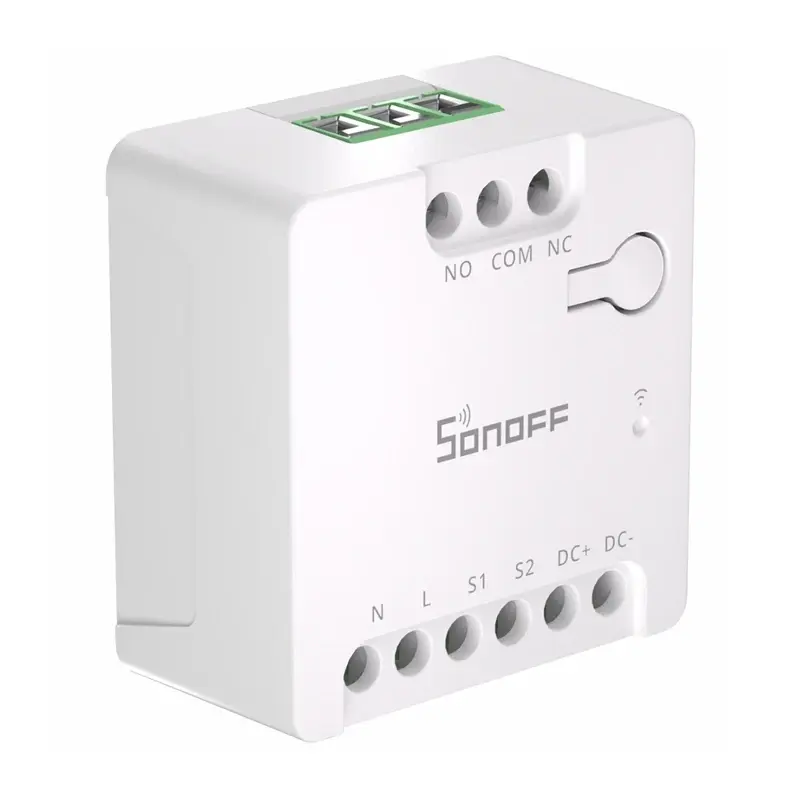 Išmanusis WiFi jungiklis Sonoff MINI-D AC/DC 12–48V sausasis kontaktas