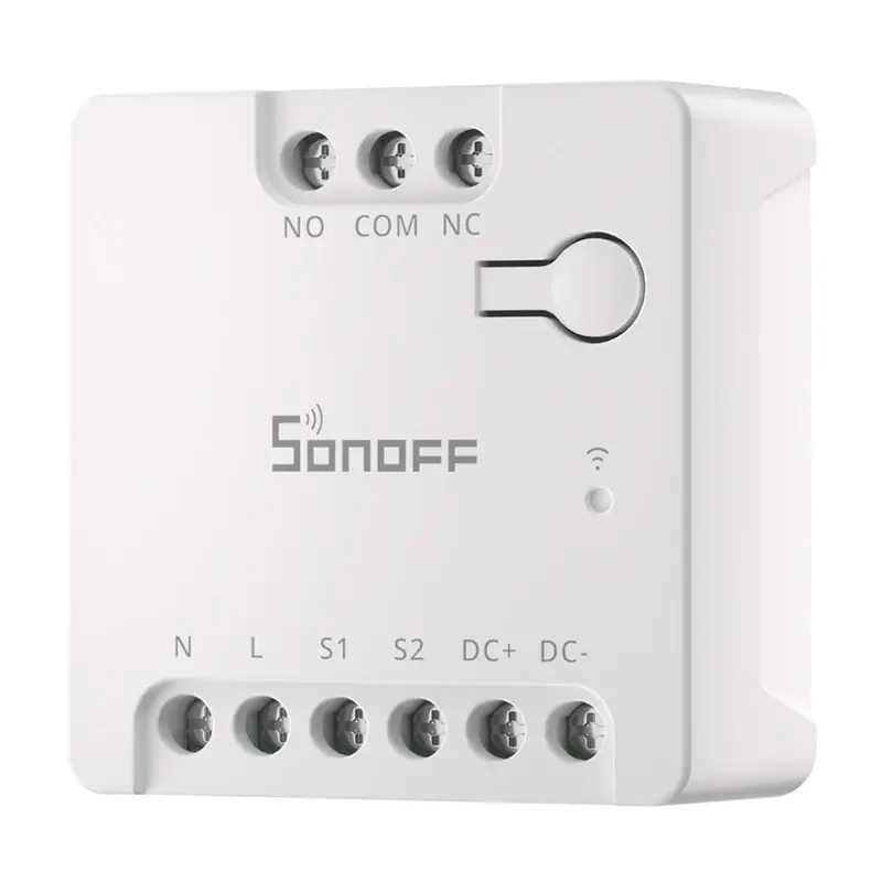 Išmanusis WiFi jungiklis Sonoff MINI-D AC/DC 12–48V sausasis kontaktas