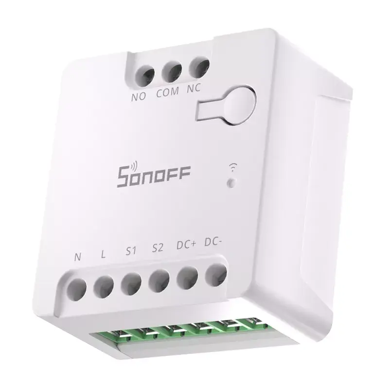 Išmanusis WiFi jungiklis Sonoff MINI-D AC/DC 12–48V sausasis kontaktas