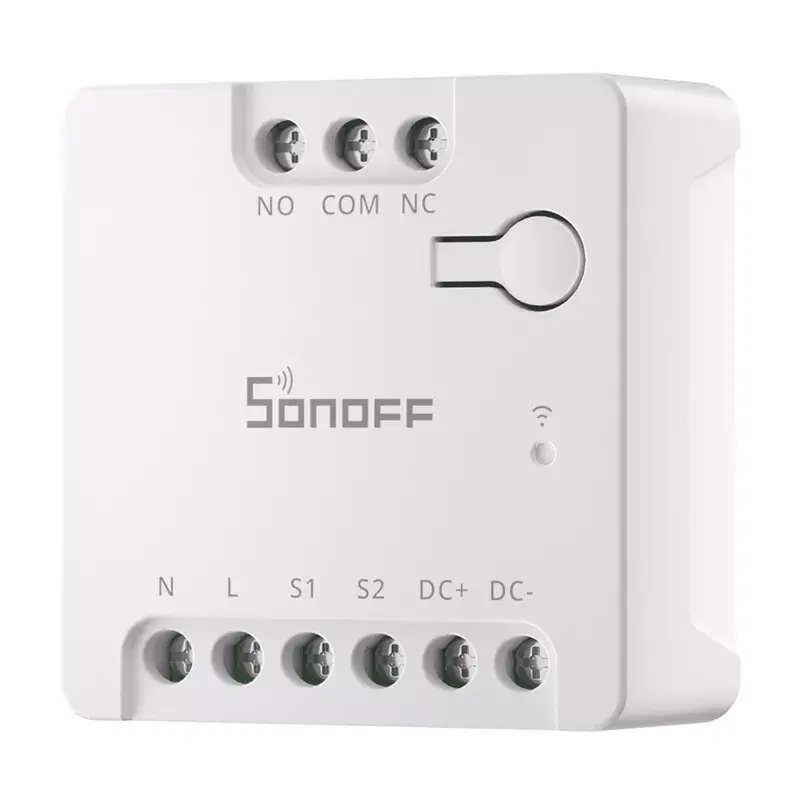 Išmanusis WiFi jungiklis Sonoff MINI-D AC/DC 12–48V sausasis kontaktas