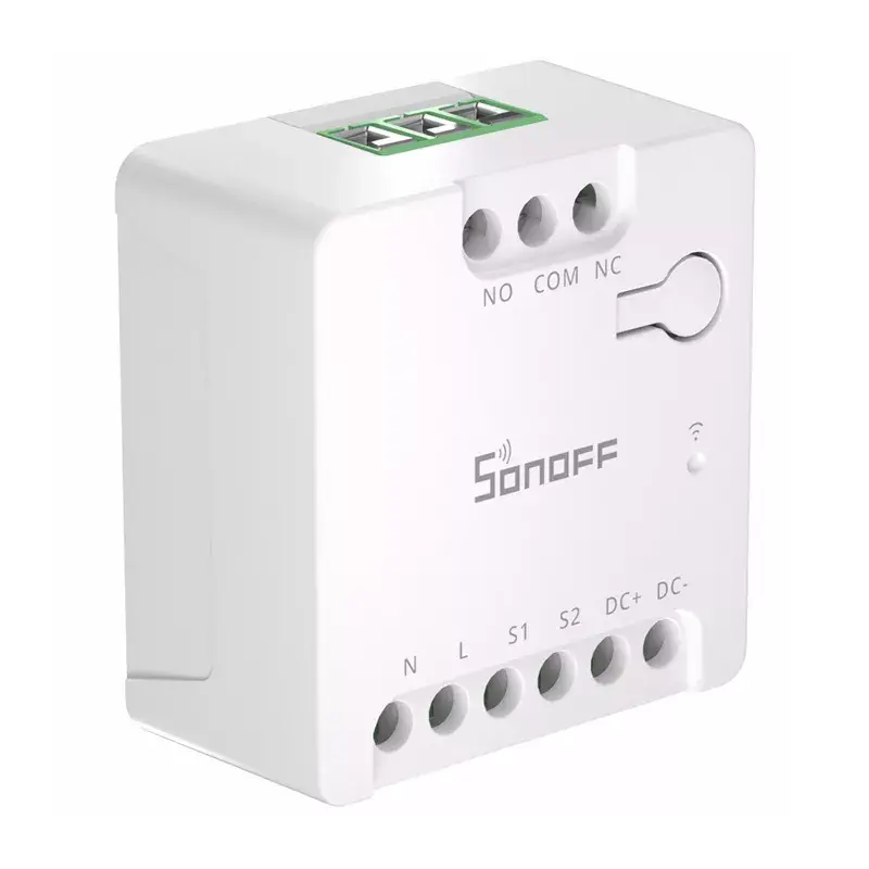 Išmanusis WiFi jungiklis Sonoff MINI-D AC/DC 12–48V sausasis kontaktas