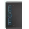 Grafikos planšetė HUION Inspiroy H580X — aktyvi sritis 8,5×5,3 colio, 5080 LPI, 8192 slėgio lygių, 8 programuojami klavišai, USB-C