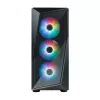 PC korpusas Cooler Master CMP 520 Midi Tower juodas