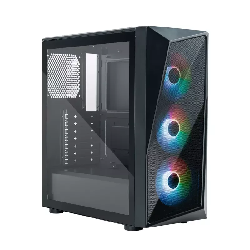 PC korpusas Cooler Master CMP 520 Midi Tower juodas