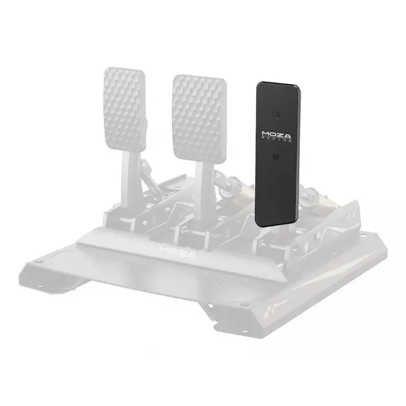 Moza Racing CRP2 pedalo tvirtinimo plokštė aliumininė juoda 60 mm x 185 mm