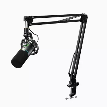 Podcast mikrofonas MAONO PD200X Juoda — laidinis XLR/USB-C, jautrumas -52 dB, 40–16000 Hz