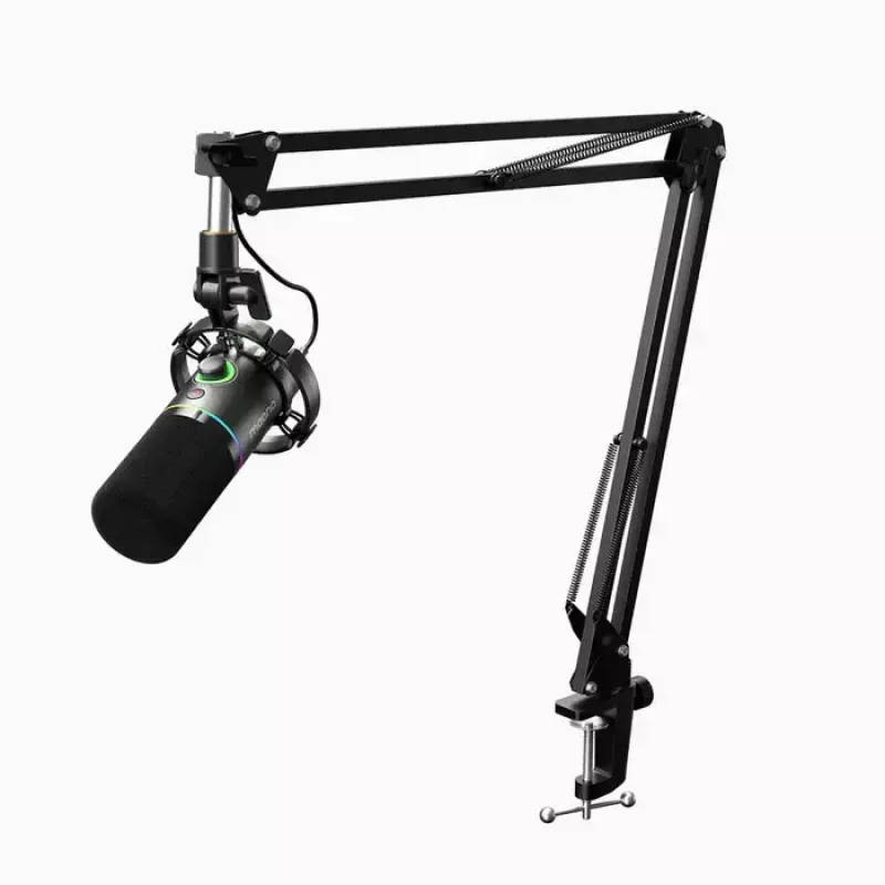 Podcast mikrofonas MAONO PD200X Juoda — laidinis XLR/USB-C, jautrumas -52 dB, 40–16000 Hz