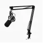 Podcast mikrofonas MAONO PD200X Juoda — laidinis XLR/USB-C, jautrumas -52 dB, 40–16000 Hz