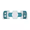 GameSir Mobile Controller X3 Pro USB-C su telefono laikikliu, mėlynas