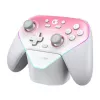 Belaidis valdiklis GameSir SuperNova T4n Pro rožinis — Bluetooth, ergonomiškas delninis dizainas