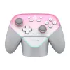 Belaidis valdiklis GameSir SuperNova T4n Pro rožinis — Bluetooth, ergonomiškas delninis dizainas