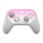 Belaidis valdiklis GameSir SuperNova T4n Pro rožinis — Bluetooth, ergonomiškas delninis dizainas