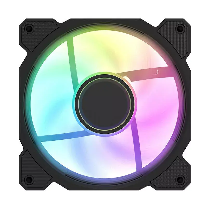 Aušinimo ventiliatorius Darkflash DR08 (juodas) — korpuso/CPU ventiliatorius, modelis DR08 Juoda