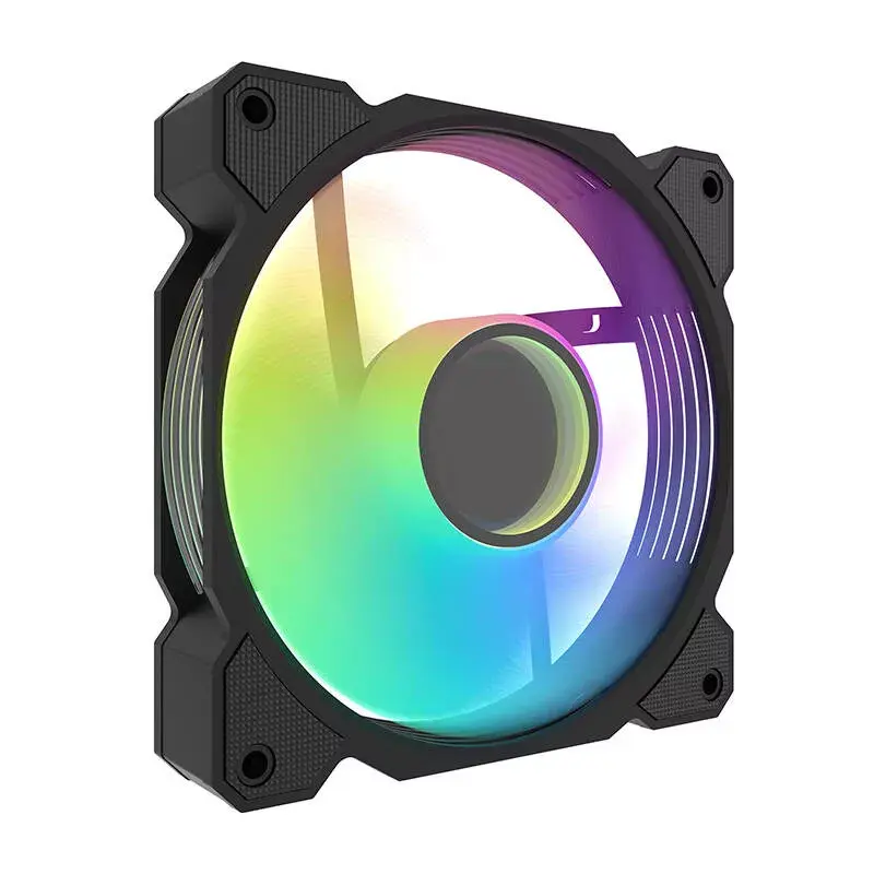 Aušinimo ventiliatorius Darkflash DR08 (juodas) — korpuso/CPU ventiliatorius, modelis DR08 Juoda