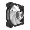Aušinimo ventiliatorius Darkflash DR08 (juodas) — korpuso/CPU ventiliatorius, modelis DR08 Juoda