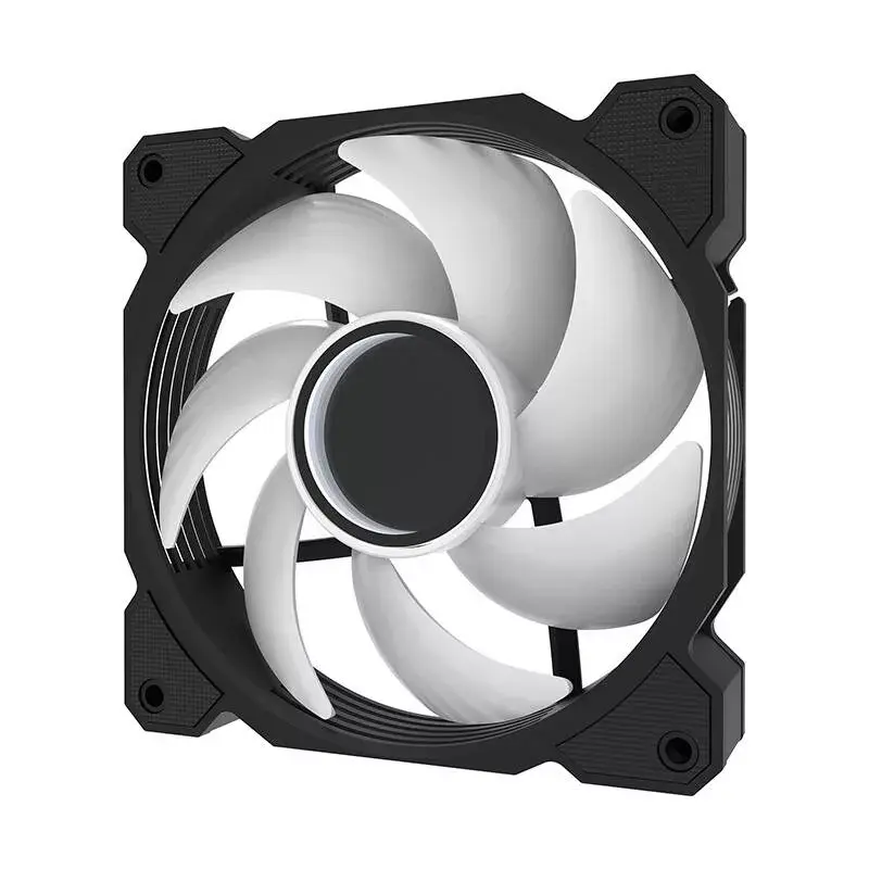 Aušinimo ventiliatorius Darkflash DR08 (juodas) — korpuso/CPU ventiliatorius, modelis DR08 Juoda