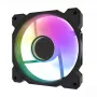 Aušinimo ventiliatorius Darkflash DR08 (juodas) — korpuso/CPU ventiliatorius, modelis DR08 Juoda