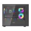 Kompiuterio korpusas Darkflash DB460M Micro ATX, juodas