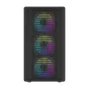 Kompiuterio korpusas Darkflash DB460M Micro ATX, juodas