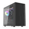 Kompiuterio korpusas Darkflash DB460M Micro ATX, juodas