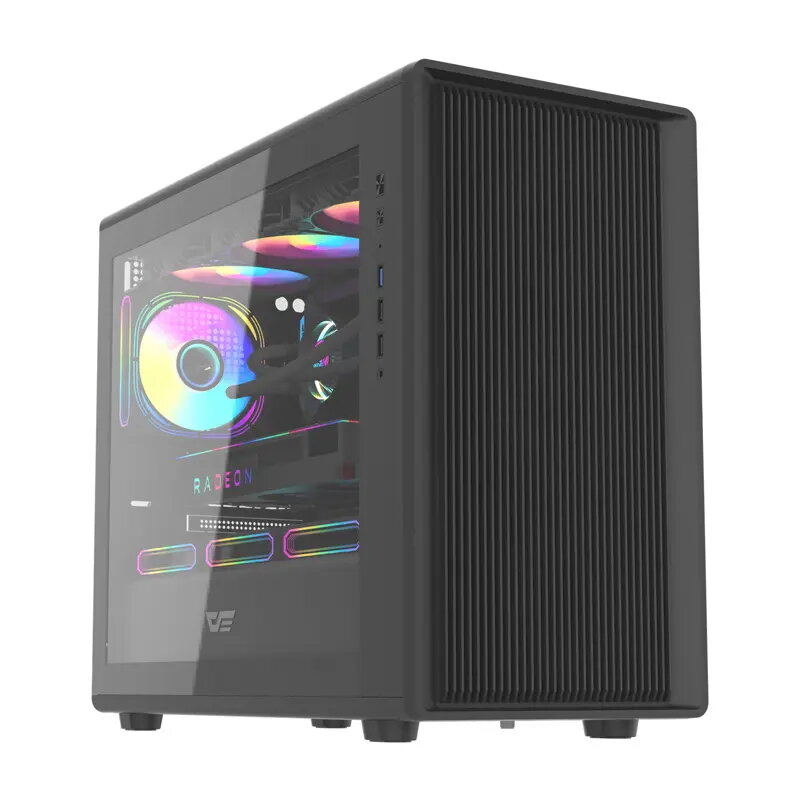 Kompiuterio korpusas Darkflash DB460M Micro ATX, juodas