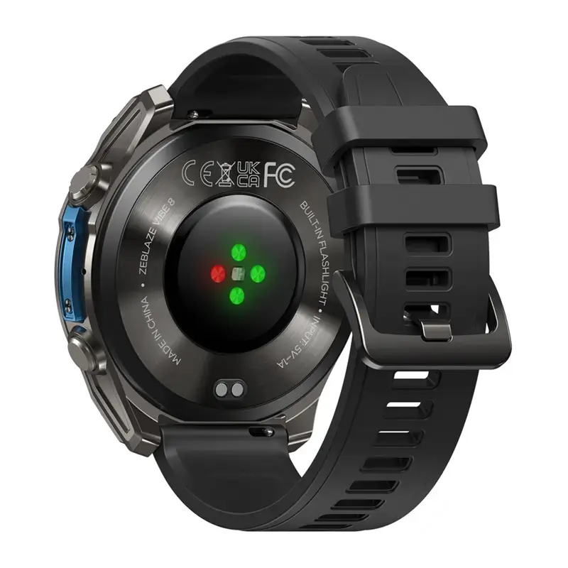 Išmanusis laikrodis Zeblaze Vibe 8 Abyss Juoda su širdies ritmo monitoriumi, atsparus vandeniui