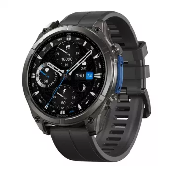 Išmanusis laikrodis Zeblaze Vibe 8 Abyss Juoda su širdies ritmo monitoriumi, atsparus vandeniui