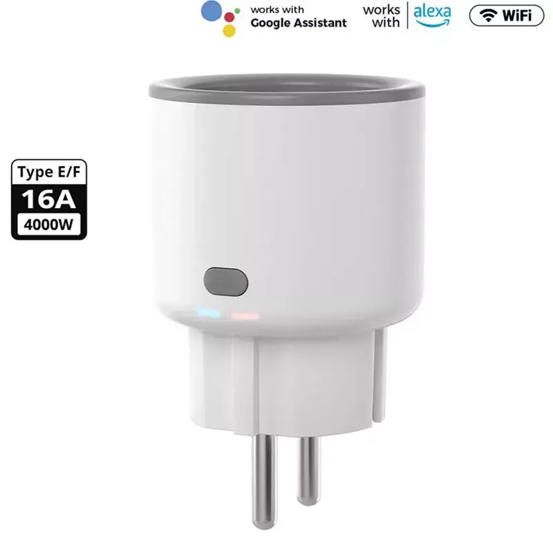 Išmanusis kištukas Sonoff S60 16A su Wi‑Fi, nuotoliniu valdymu ir energijos stebėjimu