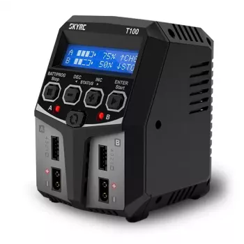 SkyRC T100 įkroviklis AC, 5A įkrovimo srovė
