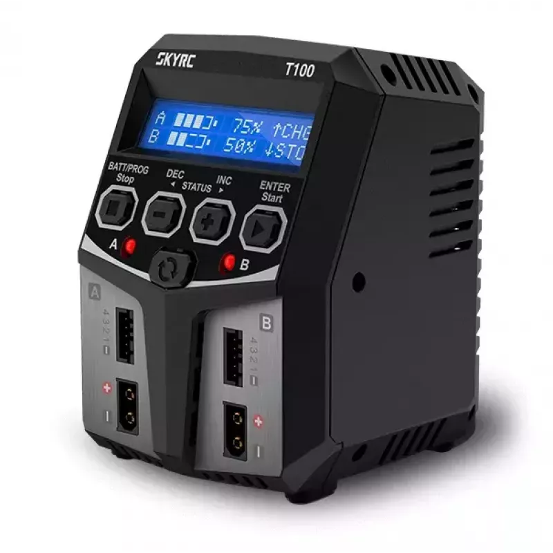 SkyRC T100 įkroviklis AC, 5A įkrovimo srovė