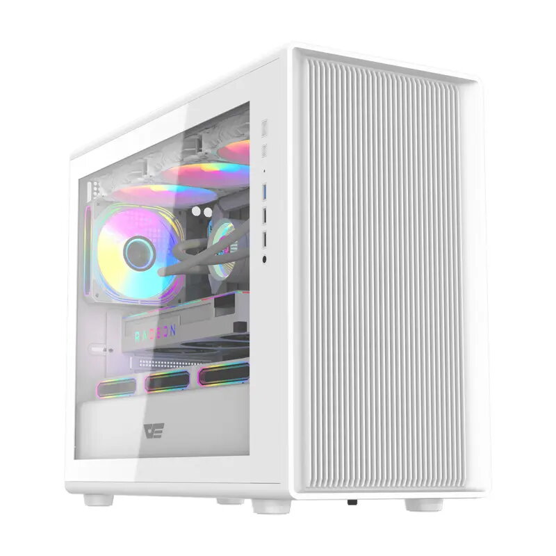 Kompiuterio korpusas Darkflash DB460M Micro ATX baltas