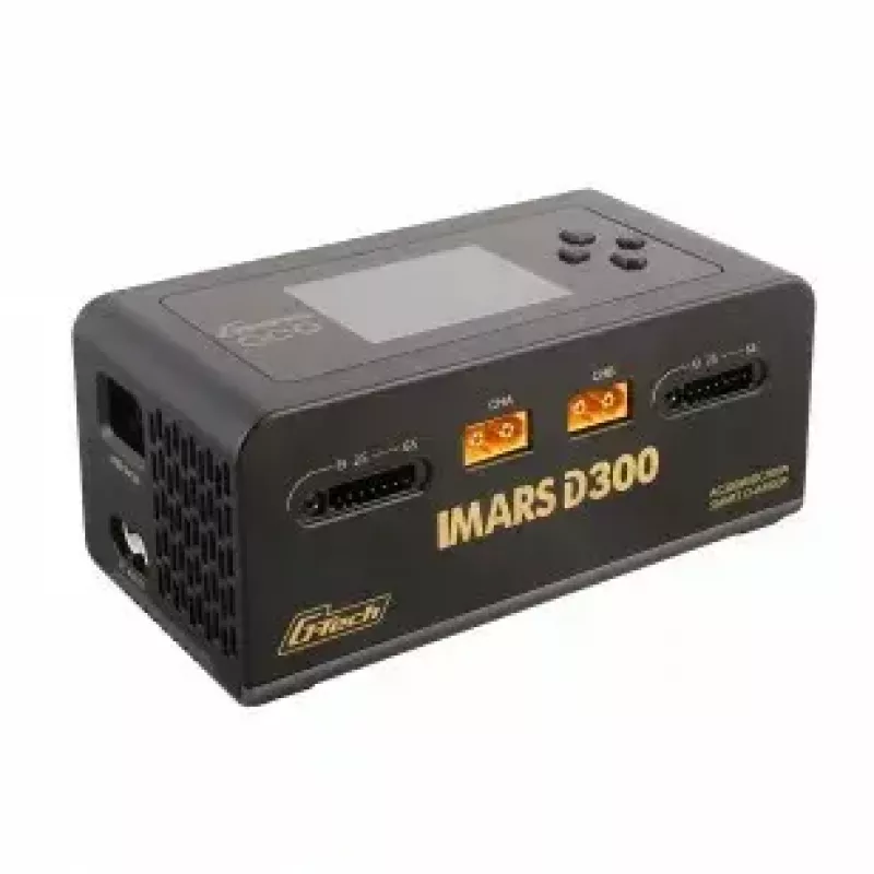 Baterijos įkroviklis Gens ace IMARS D300 300W 700W AC DC Juoda