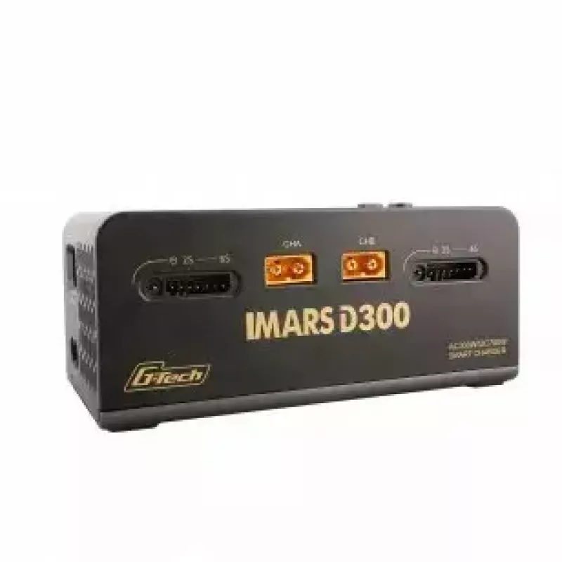 Baterijos įkroviklis Gens ace IMARS D300 300W 700W AC DC Juoda