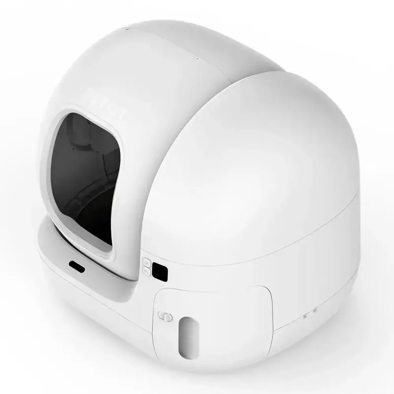 Savaiminio išsivalymo kačių tualetas PETKIT PURA MAX 2 — Baltas, automatinis valymas