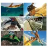 Priedų rinkinys Puluz PKT18 veiksmo kameroms — 20 dalių rinkinys, suderinamas su Osmo Action 5, Pro, Insta360 Ace Pro 2