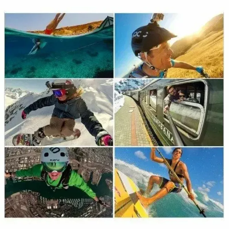 Priedų rinkinys Puluz PKT18 veiksmo kameroms — 20 dalių rinkinys, suderinamas su Osmo Action 5, Pro, Insta360 Ace Pro 2