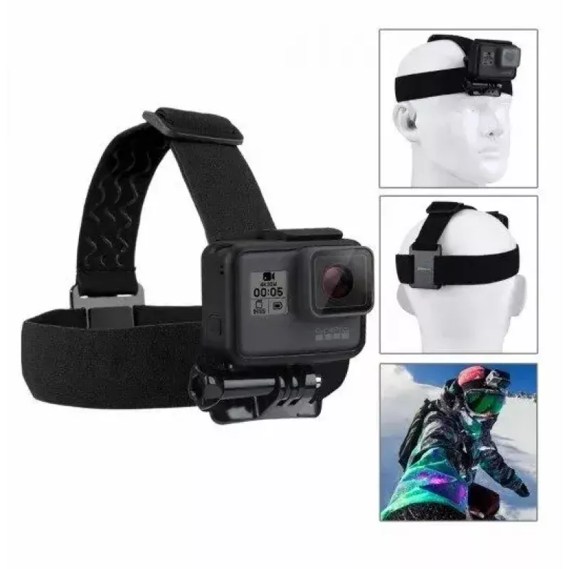 Priedų rinkinys Puluz PKT18 veiksmo kameroms — 20 dalių rinkinys, suderinamas su Osmo Action 5, Pro, Insta360 Ace Pro 2