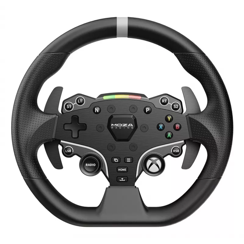 Moza Racing R3 Bundle For XBOX & PC, vairas + pedalai, PC, Xbox One, Xbox Series S, Xbox Series X, pradžios mygtukas, 360°, tiesioginė pavara, reguliuojamas