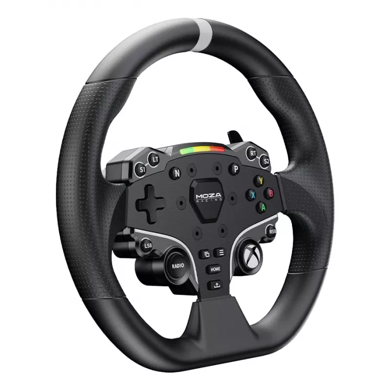 Moza Racing R3 Bundle For XBOX & PC, vairas + pedalai, PC, Xbox One, Xbox Series S, Xbox Series X, pradžios mygtukas, 360°, tiesioginė pavara, reguliuojamas